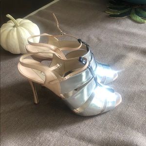 Nicholas Kirkwood - Metallic multi-strap sandals